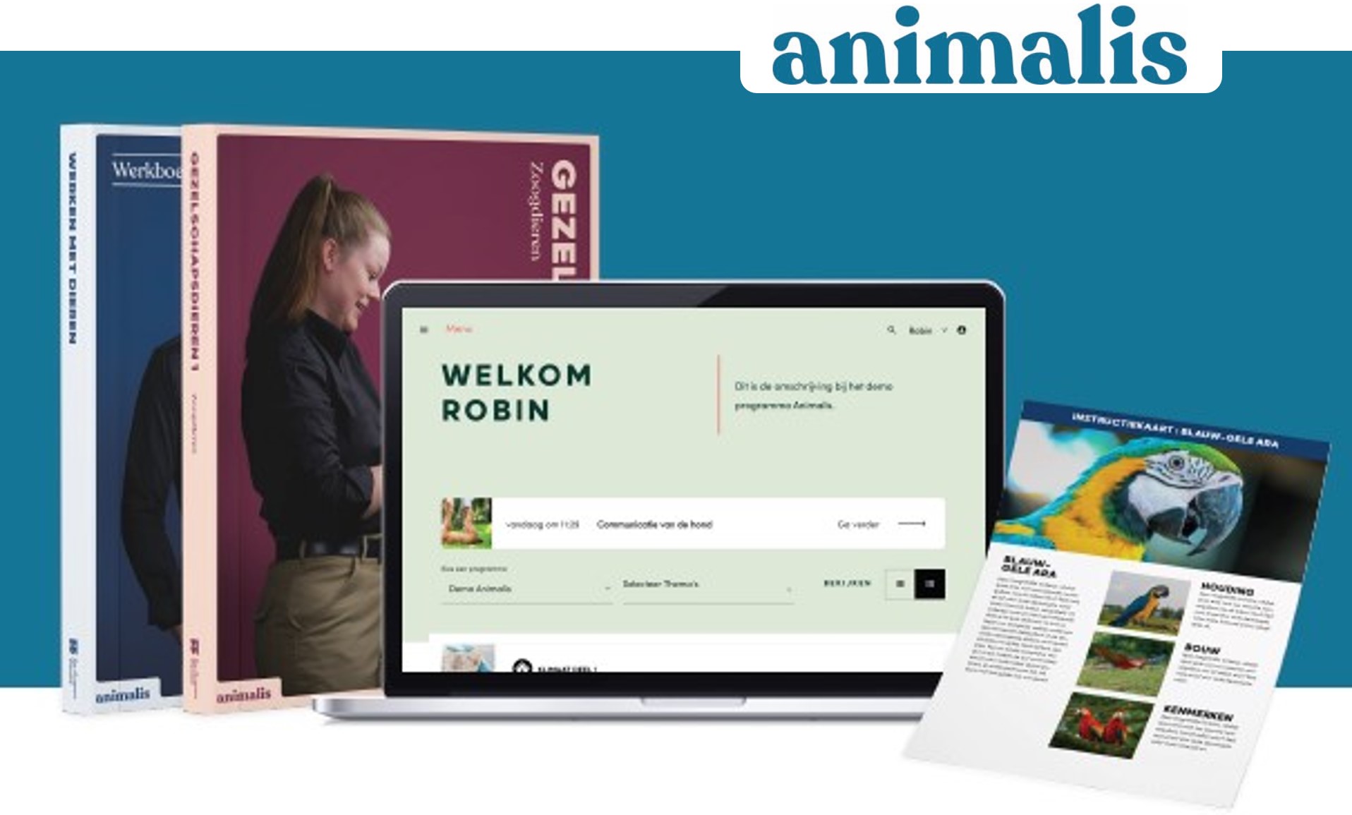 Methode Animalis - hele pakket laptop + werkboeken